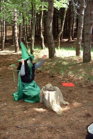fata nel bosco